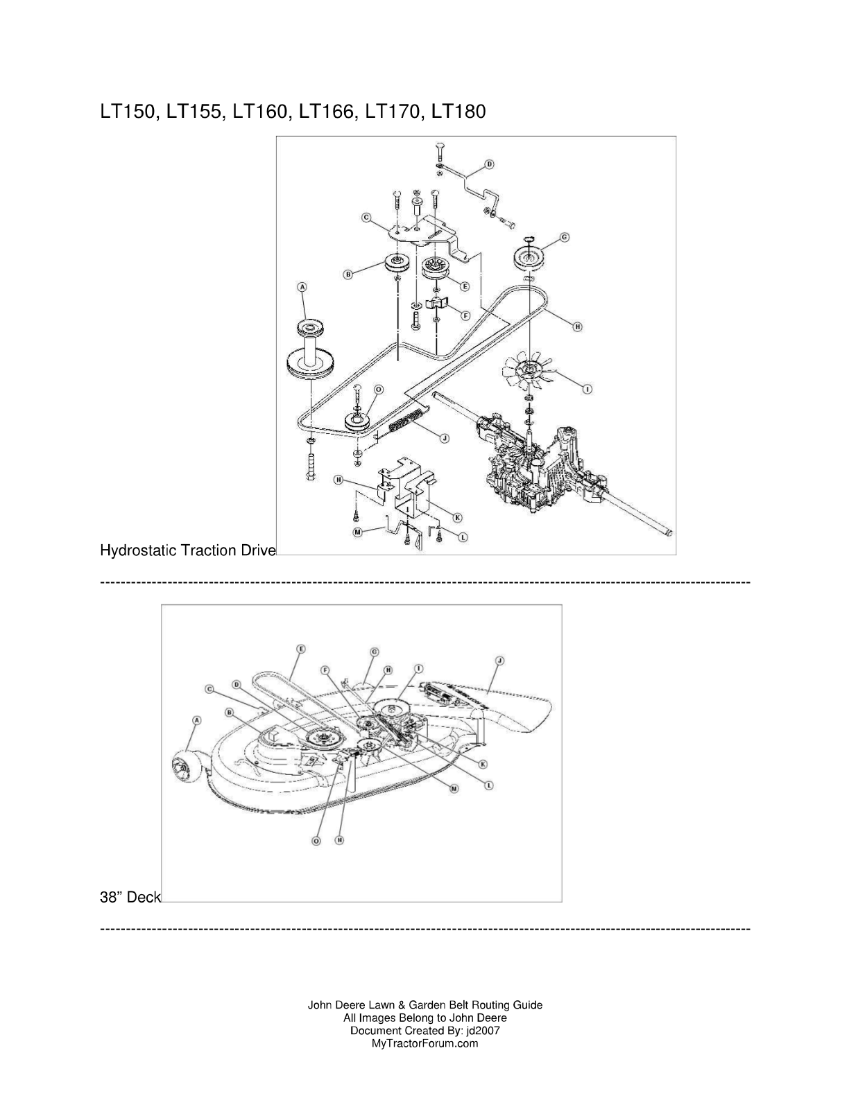 Lt155 John Deere Drive Belt Diagram informacionpublica.svet.gob.gt