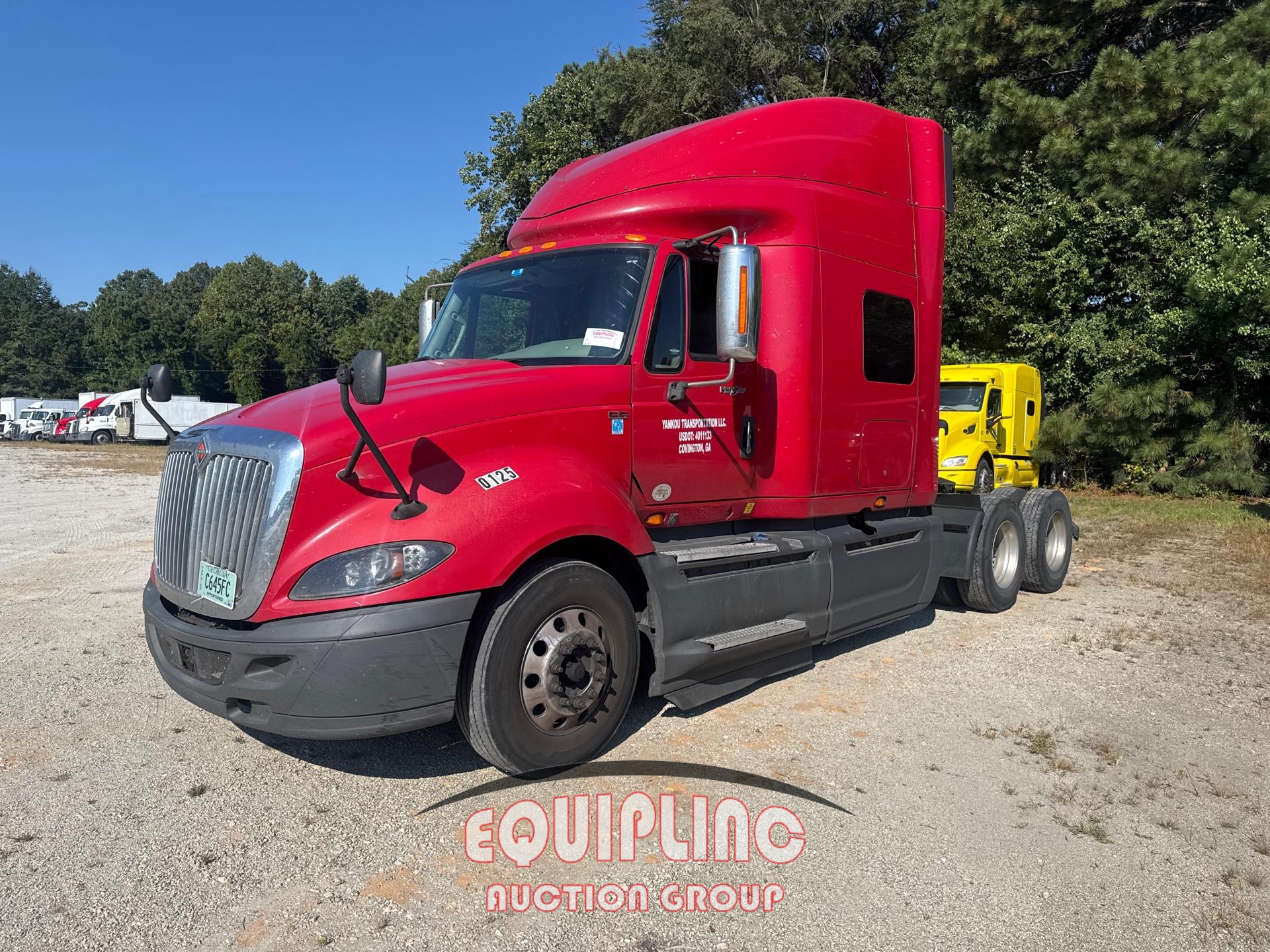 2017 INTERNATIONAL PROSTAR TANDEM AXLE SLEEPER TRUCK (A54607)