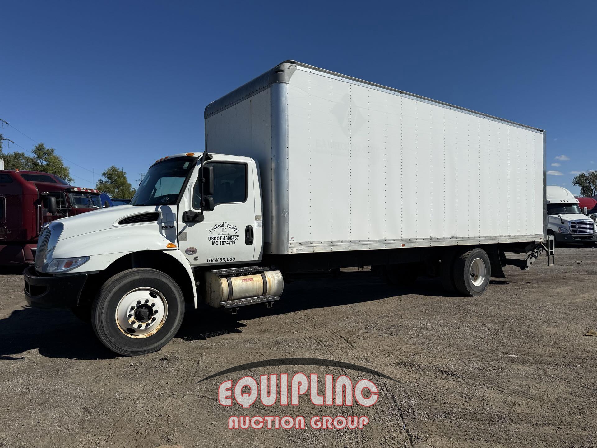 2020 INTERNATIONAL MV607 26FT CDL REQUIRED BOX TRUCK (A58017)