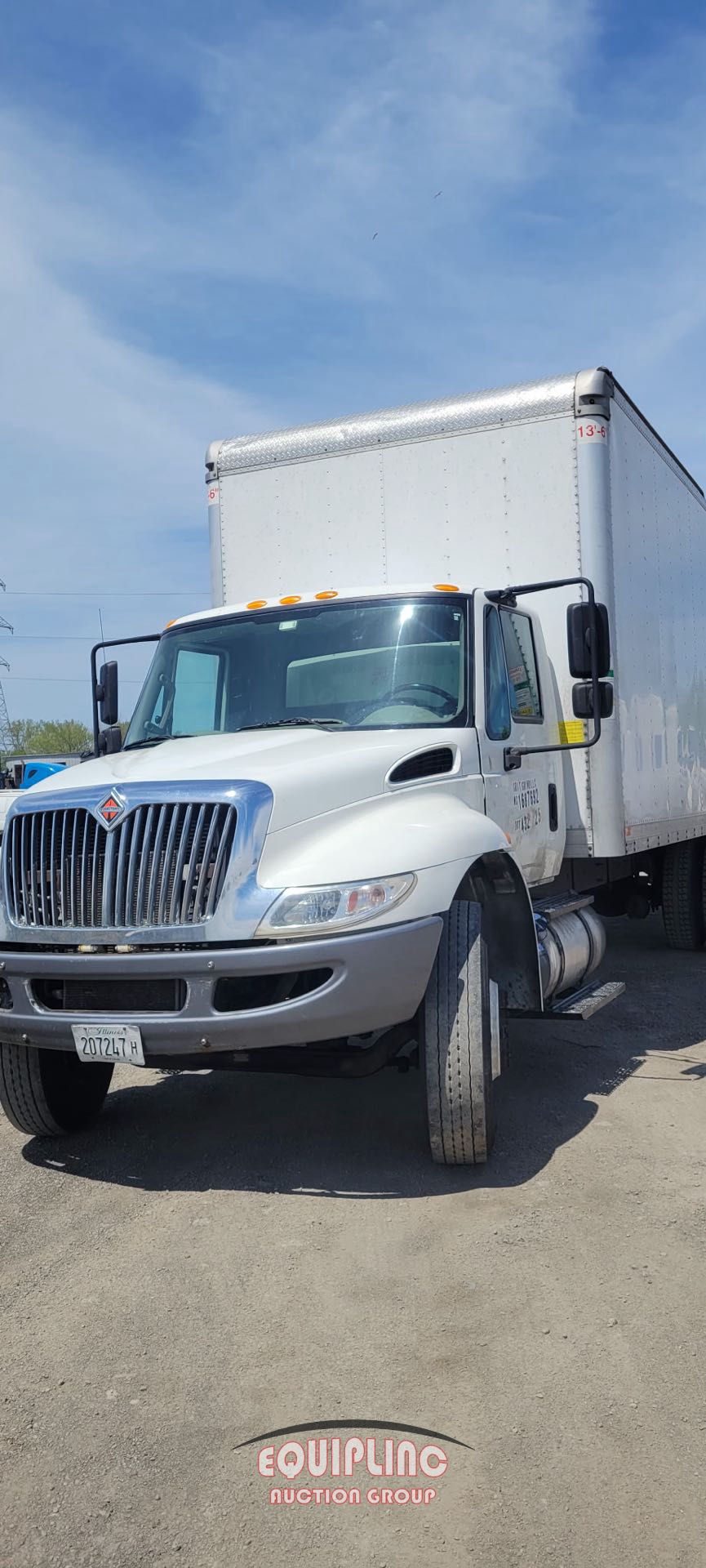 2018 INTERNATIONAL 4300 26FT BOX TRUCK (A45677)