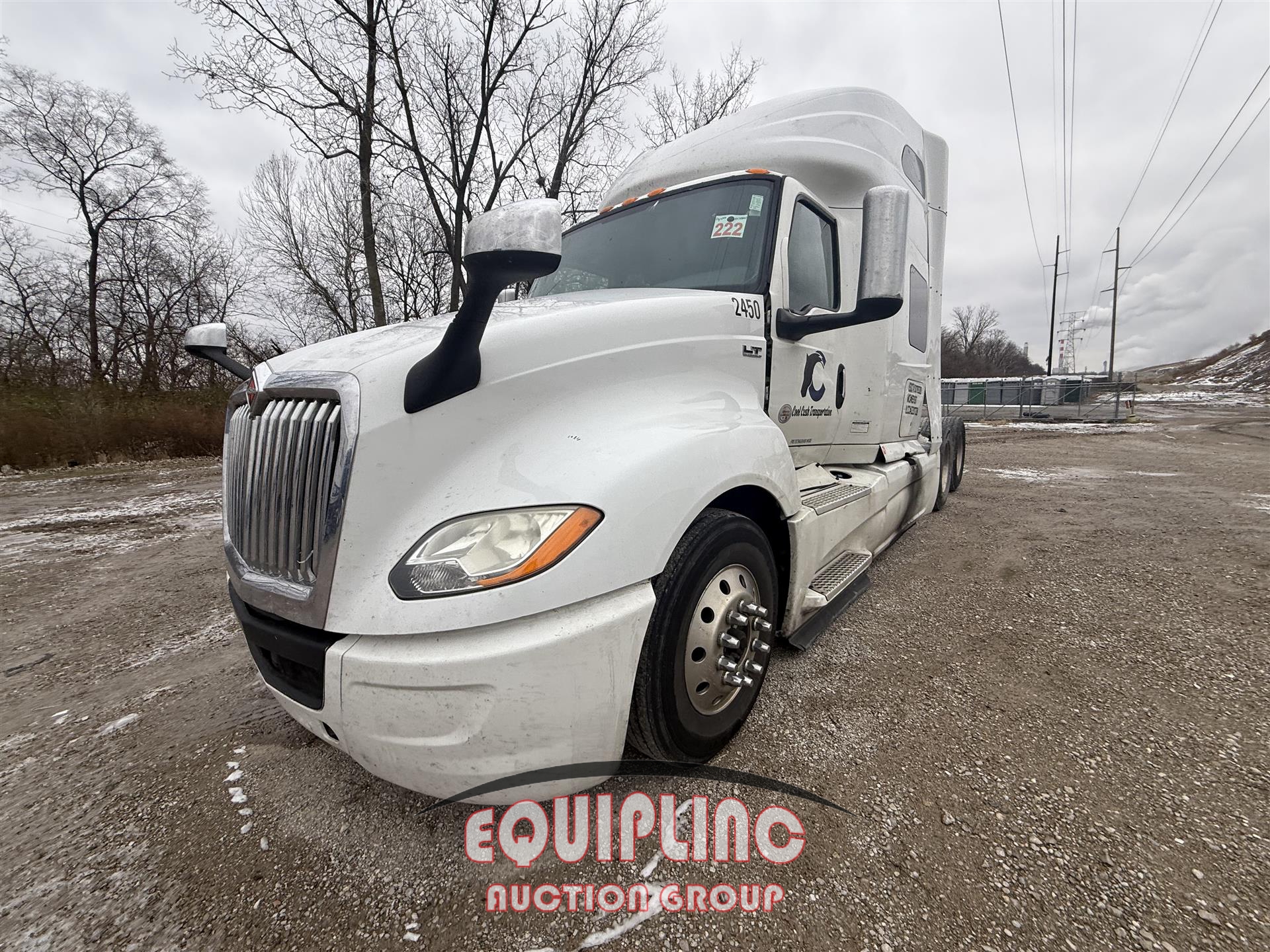 2019 INTERNATIONAL LT625 TANDEM AXLE SLEEPER (A59904)