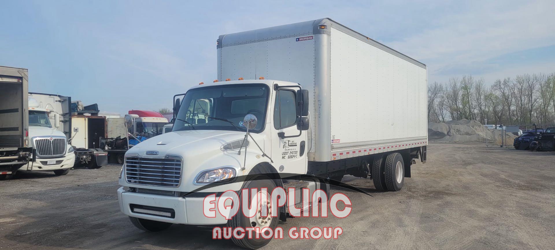 2019 FREIGHTLINER M2 24FT BOX TRUCK (A45677)