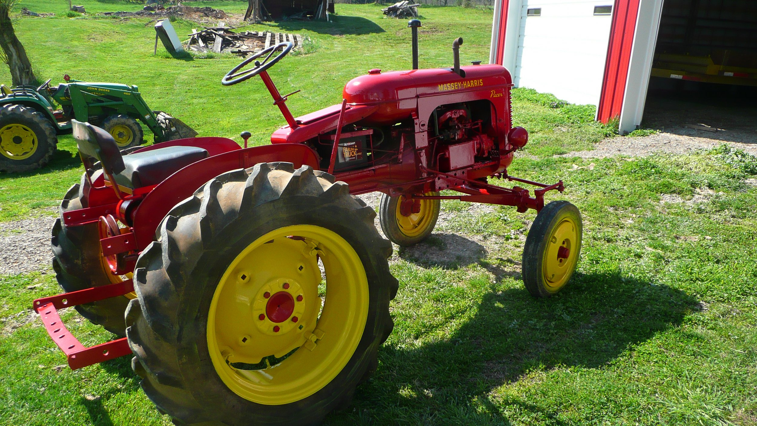 Pacer Tractor Repainted April 08.JPG