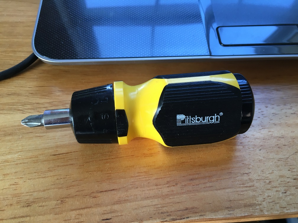 Pittsburgh Ratchet Stubby Screwdriver.JPG