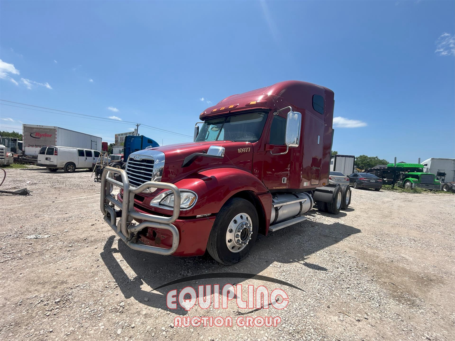2018 FREIGHTLINER COLUMBIA GLIDER TANDEM AXLE SLEEPER (A52577)