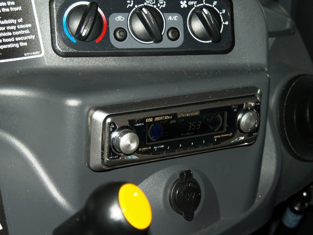 Kubota RTV-X1100C Side By Side Radio Wiring Harness MALE FEMALE Plug CD Tractor 
