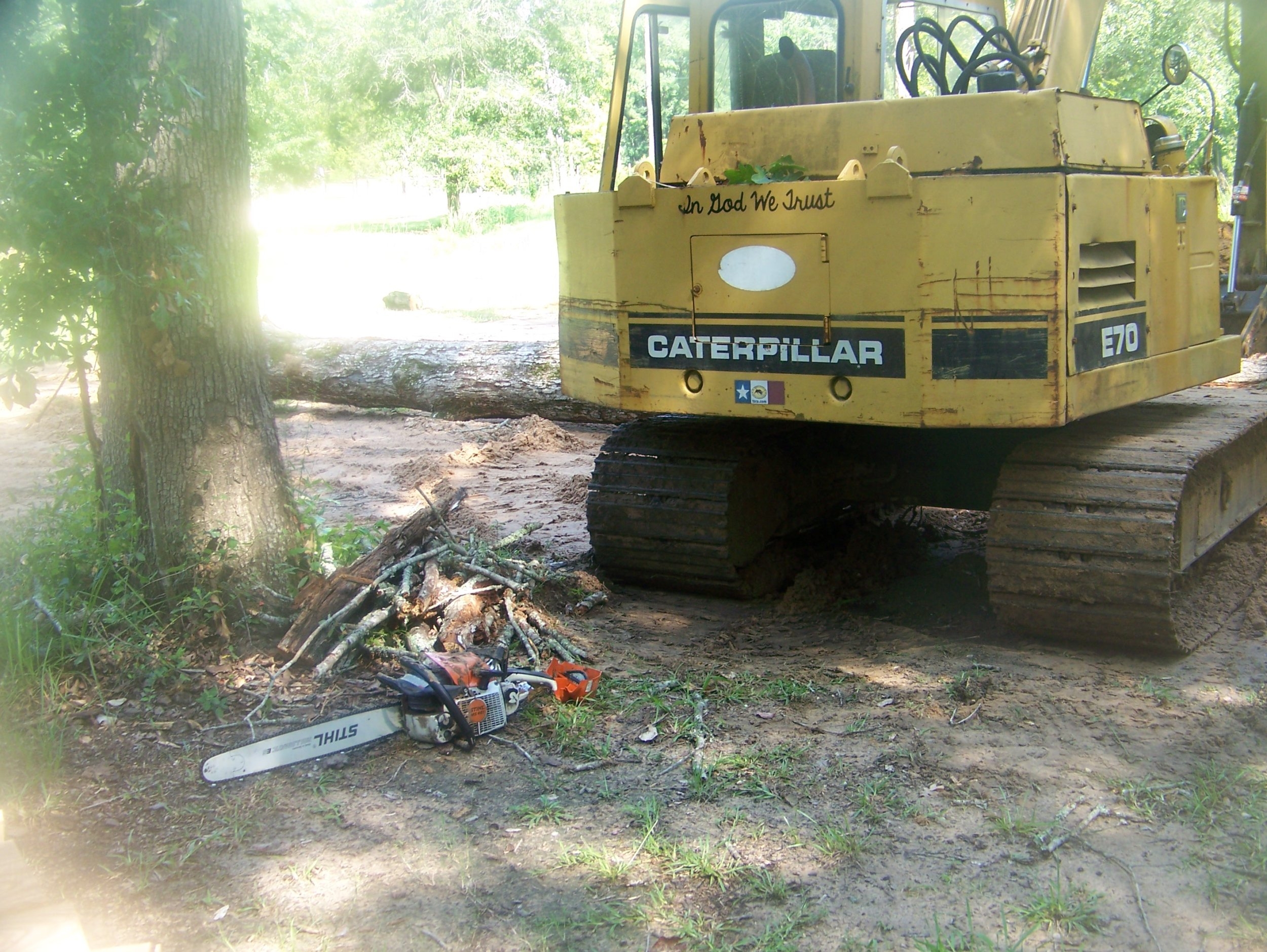 Stihl 461 and CAT.jpg