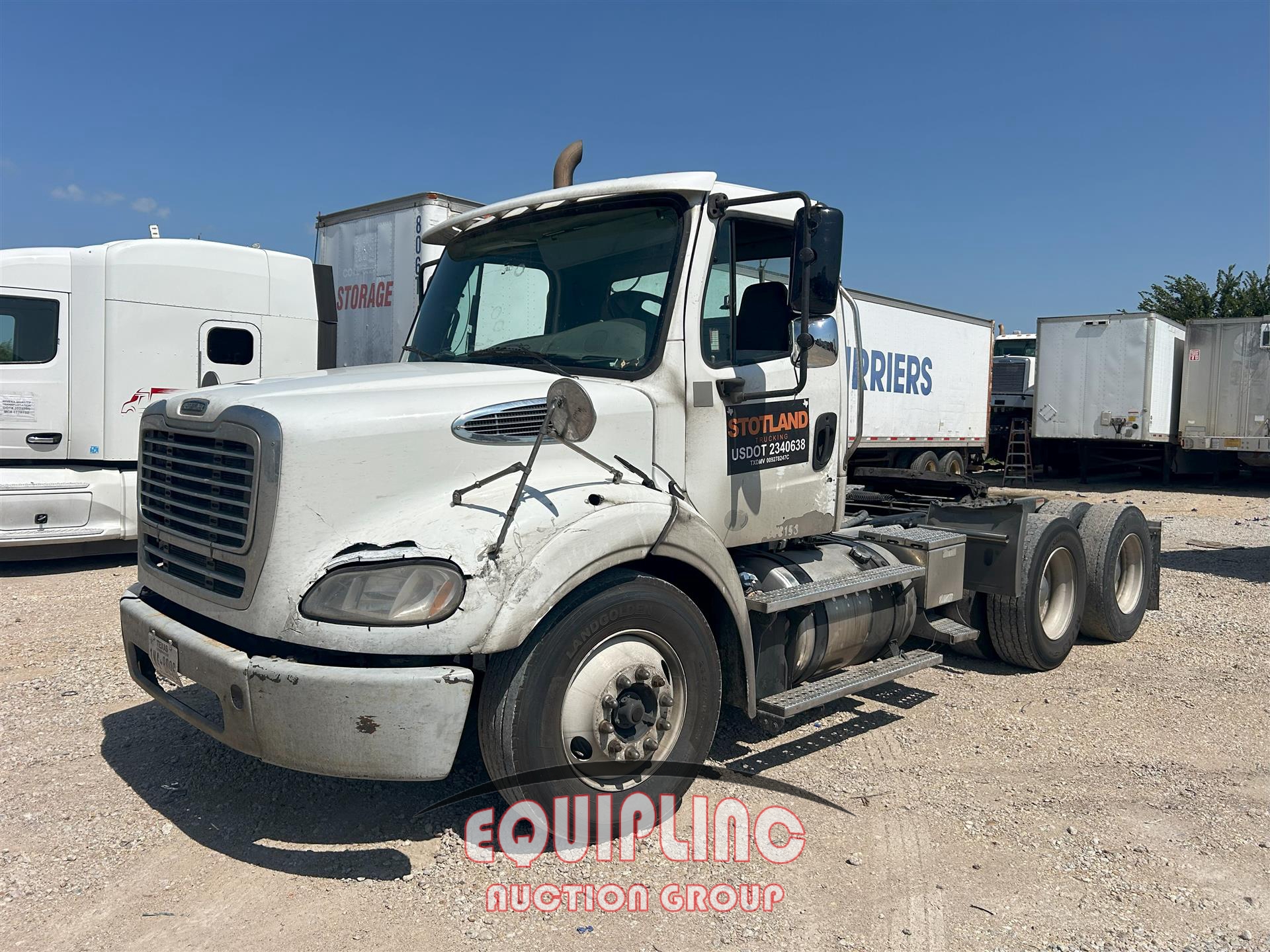 2013 FREIGHTLINER M2 TANDEM AXLE DAY CAB (A52576)