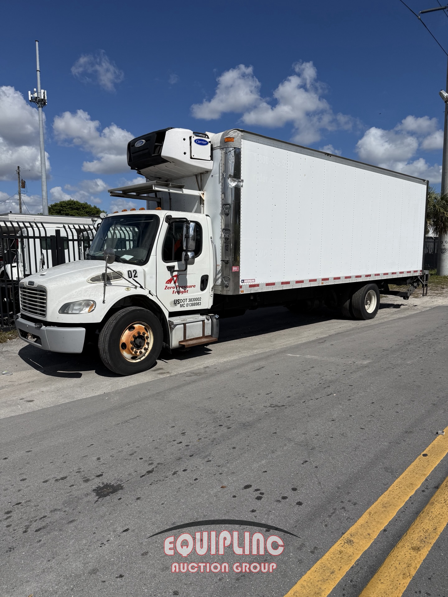 2015 FREIGHTLINER M2 4X2 S/A 26FT REFRIGERATED BOX TRUCK (A59914)