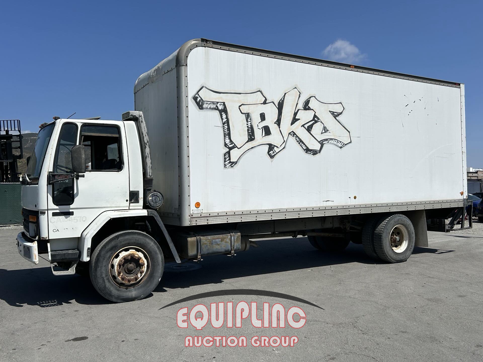 1988 FORD CAB-OVER BOX TRUCK (A43005)