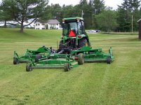 John deere on sale batwing finish mower