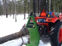 Loggin with the Kioti 003.jpg