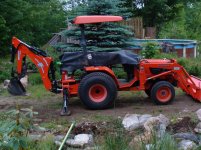 tractor, dog, log pull, babys 001.jpg