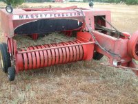 MF124 baler pickup.JPG