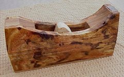 tape dispenser stump wood  - 4-13-09.jpg