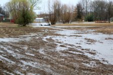 4-Then across the back lot to the neighbor's pond.JPG