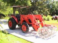 mustang and tractor 047.JPG