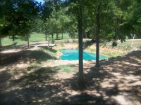8-5-11 Pond Water going bye bye.jpg