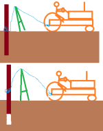 pulling post with an A frame.png