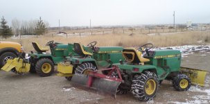The Herd ready for snow in front of the shop back view 001.JPG