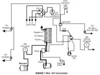 Ford 851 Electrical Conversion Schematic Tractorbynet