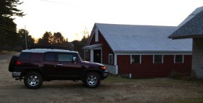 FJ in front of upper tie up.JPG FJ in front of upper tie up.JPG