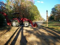 11-25-12 Gate Post Installed and Cut to Length.jpg