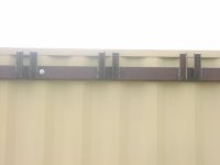 #10 Header with brackets for rafters.JPG