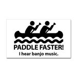 paddle_faster_i_hear_banjo_music_sticker_rectang.jpg