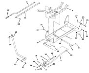 Kubota 30000541 TG2742 G1800-G1900-G2000 TRACTOR SUB LIFT FRAME PARTS normal.jpg