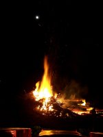 10-19-13 Burning Brush Pile under Moon.jpg