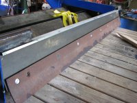8 ft of half in thick steel cut with circular saw.jpg