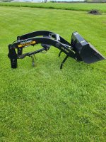 Front loader and blade for Yanmar