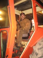 Gary McDonald uses an air-ride seat to cushion his back.jpg