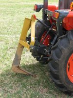 Ripper Middle Buster Plow Potato Plow Kubota Orange HRACS-O Subsoiler Plow 