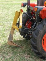 Ripper Middle Buster Plow Potato Plow Kubota Orange HRACS-O Subsoiler Plow Ripper Middle Buster Plow Potato Plow Kubota Orange HRACS-O Subsoiler Plow