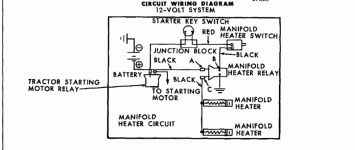 ford 3500 glow plug question - TractorByNet Ford 555b Wiring Diagram Site Www.tractorbynet.com TractorByNet