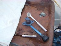 Mitsubishi S-373D 4wd shift lever.jpg