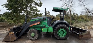 2013 Deere 210k EP skiploader, 4n1, dual tilt cylinders, 4100 hrs