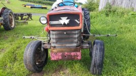 1972 Massey Ferguson 135 Diesel Tractor pic4.jpg