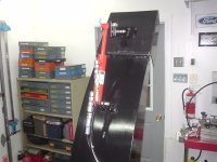 Hydraulic chute deflector cylinder mounted 6.JPG