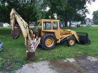Loose Ford Backhoe Swing Chain Tractorbynet Loose Ford Backhoe Swing Chain Tractorbynet