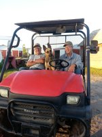 ginger on mule5.JPG
