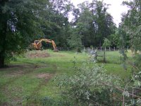 6-4-16 CAT Bedding Down on Spoils Pile.jpg