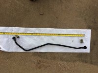 removed hyd hose and banjo fittings.JPG removed hyd hose and banjo fittings.JPG