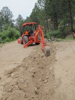 Trenching from one side.JPG