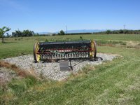 Grain drill lawn art.JPG