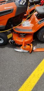 Kubota Paint Compared to Husky Rding Mower & Stihl.jpg Kubota Paint Compared to Husky Rding Mower & Stihl.jpg