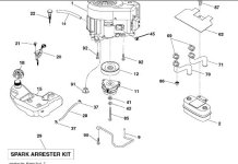 Husqvarna engine w-bracket.JPG