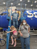 8-31-20 Chloe, Grams, and Luke Exiting 737.jpg